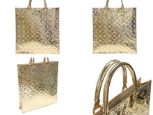 Load image into Gallery viewer, 極美品 希少 LOUIS VUITTON ルイヴィトン モノグラム ミロワール サック プラ M40268 ドレゴールド 中古 4b005157