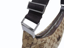 画像をギャラリービューアに読み込む, GUCCI グッチ ショルダーバッグ ワンショルダーバッグ 122790 1956 GGキャンバス レザー ベージュ シルバー金具 美品 中古 4b005158