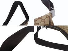 画像をギャラリービューアに読み込む, GUCCI グッチ ショルダーバッグ ワンショルダーバッグ 122790 1956 GGキャンバス レザー ベージュ シルバー金具 美品 中古 4b005158