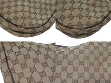 画像をギャラリービューアに読み込む, GUCCI グッチ ショルダーバッグ ワンショルダーバッグ 122790 1956 GGキャンバス レザー ベージュ シルバー金具 美品 中古 4b005158