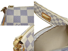 画像をギャラリービューアに読み込む, 極美品 LOUIS VUITTON ルイヴィトン ダミエ アズール エヴァ 2WAY ハンド ショルダー バッグ N55214 中古 4b005160