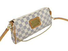 画像をギャラリービューアに読み込む, 極美品 LOUIS VUITTON ルイヴィトン ダミエ アズール エヴァ 2WAY ハンド ショルダー バッグ N55214 中古 4b005160