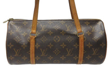 Load image into Gallery viewer, LOUIS VUITTON ルイヴィトン パピヨン30 ハンドバッグ M51385 筒型 モノグラムキャンバス ブラウン 美品 中古 4b005161