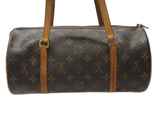 Load image into Gallery viewer, LOUIS VUITTON ルイヴィトン パピヨン30 ハンドバッグ M51385 筒型 モノグラムキャンバス ブラウン 美品 中古 4b005161