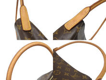 画像をギャラリービューアに読み込む, LOUIS VUITTON ルイヴィトン モノグラム ルーピングMM ワンショルダーバッグ M51146 PVC レザー ブラウン ゴールド金具 美品 中古 4b005162