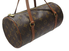 Load image into Gallery viewer, LOUIS VUITTON ルイヴィトン パピヨン26 ハンドバッグ M51386 モノグラム PVC レザー ブラウン ゴールド金具 美品 中古 4b005168