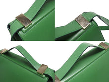 画像をギャラリービューアに読み込む, GIVENCHY ジバンシィ パンドラ ボックス ショルダーバッグ ハンドバッグ グリーン レザー ゴールド金具 良品 中古 4b005169