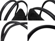 画像をギャラリービューアに読み込む, GUCCI グッチ ハンドバッグ トートバッグ ヴィンテージ 120982 002058 GGキャンバス レザー ブラック シルバー金具 良品 中古 4b005174