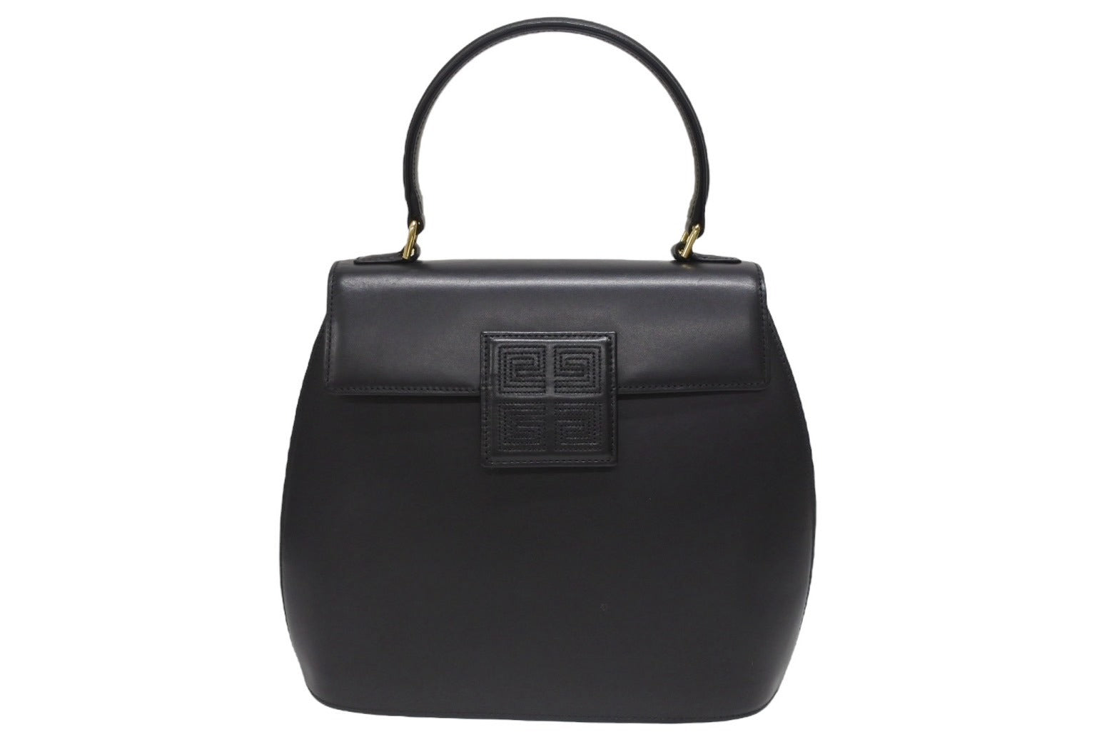 GIVENCHY ジバンシィ レザー ワンハンドル ハンドバッグ ブラック ジバンシィ レザーハンドバッグ ワンショルダーバッグ 黒 ブラック