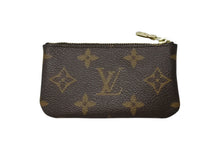 Load image into Gallery viewer, 極美品 LOUIS VUITTON ルイヴィトン ポシェット クレ コインケース 小銭入れ M62650 モノグラム ブラウン 中古 4b005187
