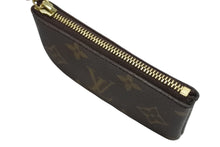 Load image into Gallery viewer, 極美品 LOUIS VUITTON ルイヴィトン ポシェット クレ コインケース 小銭入れ M62650 モノグラム ブラウン 中古 4b005187