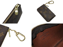 Load image into Gallery viewer, 極美品 LOUIS VUITTON ルイヴィトン ポシェット クレ コインケース 小銭入れ M62650 モノグラム ブラウン 中古 4b005187