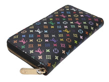 画像をギャラリービューアに読み込む, LOUIS VUITTON ルイヴィトン 長財布 マルチカラー ジッピーウォレット ラウンドファスナー M60243 良品 中古 4b005188