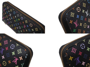 LOUIS VUITTON ルイヴィトン 長財布 マルチカラー ジッピーウォレット ラウンドファスナー M60243 良品 中古 4b005188
