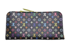 画像をギャラリービューアに読み込む, LOUIS VUITTON ルイヴィトン ポルトフォイユ アンソリット ピスタッシュ M93755 二つ折り財布 モノグラム マルチカラー 美品 中古 4b005189
