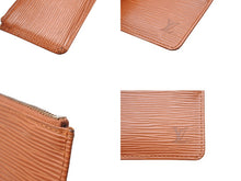 Load image into Gallery viewer, LOUIS VUITTON ルイヴィトン エピ ポシェットクレ コインケース M63808 ブラウン ゴールド金具 美品 中古 4b005190