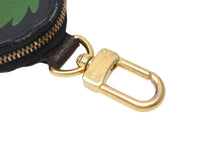 画像をギャラリービューアに読み込む, LOUIS VUITTON ルイヴィトン NIGOコラボ コインケース コインカードホルダー M81077 ブラック カーキ イエロー 美品 中古 4b005191