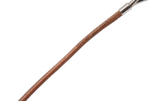 Load image into Gallery viewer, HERMES ジャンボチョーカー ネックレス 2連ブレスレット レザー ブラウン シルバー金具 美品 中古 4b005192