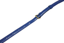 Load image into Gallery viewer, 極美品 LOUIS VUITTON ルイヴィトン ショルダーストラップ BJ7224 フランス製 レザー ブルー ゴールド金具 中古 4b005193