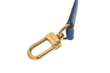 Load image into Gallery viewer, 極美品 LOUIS VUITTON ルイヴィトン ショルダーストラップ BJ7224 フランス製 レザー ブルー ゴールド金具 中古 4b005193