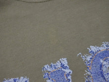 画像をギャラリービューアに読み込む, ChristianDior クリスチャンディオール 半袖Tシャツ 3P16155024 サイズ40 デニムロゴ プリント カーキ ガリアーノ期 美品 中古 4b005208