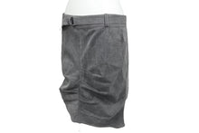 画像をギャラリービューアに読み込む, 極美品 Christian Dior クリスチャンディオール デニムスカート 3E12033591 サイズ38 ベルテッドデザイン ステッチ ガリアーノ期 中古 4b005215