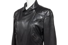 画像をギャラリービューアに読み込む, Christian Dior クリスチャンディオール 03SS ダブルライダースジャケット 3H14022000 サイズ38 ガリアーノ期 ブラック 美品 中古 4b005219