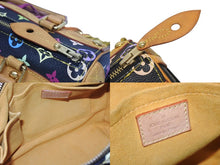 Load image into Gallery viewer, LOUIS VUITTON ルイヴィトン 村上隆 スピーディ25 フラーンジュ フリンジ M40114 モノグラムマルチ ブラック 美品 中古 4b005231