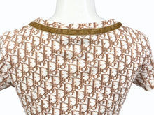 画像をギャラリービューアに読み込む, 極美品 Christian Dior クリスチャンディオール 半袖VネックTシャツ 5P12044610 サイズ38 トロッター リボン ガリアーノ期 中古 4b005236