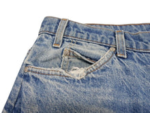 Load image into Gallery viewer, 新品未使用 CHROME HEARTS クロムハーツ × LEVI'S リーバイス セメタリークロスパッチ デニムパンツ ジーンズ サイズ36 ブルー 中古 4b005237