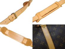 画像をギャラリービューアに読み込む, LOUIS VUITTON ルイヴィトン キーポル バンドリエール55 ボストンバッグ M41414 モノグラム ブラウン 美品 中古 4b005249