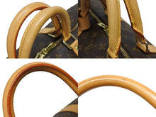 画像をギャラリービューアに読み込む, LOUIS VUITTON ルイヴィトン キーポル バンドリエール55 ボストンバッグ M41414 モノグラム ブラウン 美品 中古 4b005249