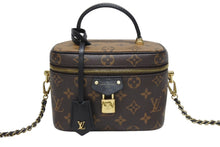 画像をギャラリービューアに読み込む, 極美品 LOUIS VUITTON ルイヴィトン ショルダーバッグ モノグラムリバース ヴァニティ PM M45165 コーティングキャンバス ブラウン 中古 4b005250