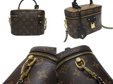 画像をギャラリービューアに読み込む, 極美品 LOUIS VUITTON ルイヴィトン ショルダーバッグ モノグラムリバース ヴァニティ PM M45165 コーティングキャンバス ブラウン 中古 4b005250