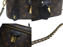 画像をギャラリービューアに読み込む, 極美品 LOUIS VUITTON ルイヴィトン ショルダーバッグ モノグラムリバース ヴァニティ PM M45165 コーティングキャンバス ブラウン 中古 4b005250