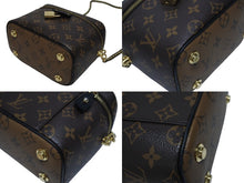画像をギャラリービューアに読み込む, 極美品 LOUIS VUITTON ルイヴィトン ショルダーバッグ モノグラムリバース ヴァニティ PM M45165 コーティングキャンバス ブラウン 中古 4b005250