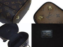 画像をギャラリービューアに読み込む, 極美品 LOUIS VUITTON ルイヴィトン ショルダーバッグ モノグラムリバース ヴァニティ PM M45165 コーティングキャンバス ブラウン 中古 4b005250
