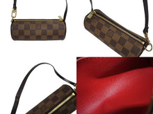 Load image into Gallery viewer, 極美品 LOUIS VUITTON ルイヴィトン ハンドバッグ パピヨン30 ダミエキャンバス N51303 ブラウン ゴールド金具 中古 4b005251