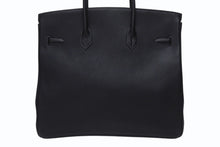 Load image into Gallery viewer, 極美品 HERMES エルメス Haut a Courroies オータクロア36 ハンドバッグ トゴ ブルーインディゴ シルバー金具 □I刻印 中古 4b005255