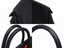 Load image into Gallery viewer, 極美品 HERMES エルメス Haut a Courroies オータクロア36 ハンドバッグ トゴ ブルーインディゴ シルバー金具 □I刻印 中古 4b005255