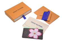 画像をギャラリービューアに読み込む, 新品未使用 LOUIS VUITTON ルイヴィトン ポルト カルト サーンプル カードケース M13429 モノグラム チェリーブロッサム 村上隆 中古 4b005276