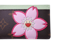 画像をギャラリービューアに読み込む, 新品未使用 LOUIS VUITTON ルイヴィトン ポルト カルト サーンプル カードケース M13429 モノグラム チェリーブロッサム 村上隆 中古 4b005276