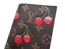 画像をギャラリービューアに読み込む, 新品未使用 LOUIS VUITTON ルイヴィトン クーヴェルテュール パスポール NM パスポートケース M13424 モノグラム チェリー 新作 中古 4b005278