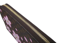 画像をギャラリービューアに読み込む, 新品未使用 LOUIS VUTTON ルイヴィトン LV × TM ジッピー･ウォレット 長財布 村上隆 M13433 ブラウン ピンク 中古 4b005279