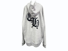 画像をギャラリービューアに読み込む, 極美品 CHROME HEARTS クロムハーツ 25SS セメタリークロスパッチ プルオーバーフーディー パーカー サイズXXL グレー 中古 4b005280