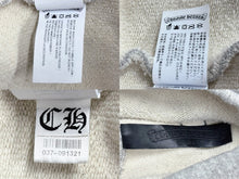 画像をギャラリービューアに読み込む, 極美品 CHROME HEARTS クロムハーツ 25SS セメタリークロスパッチ プルオーバーフーディー パーカー サイズXXL グレー 中古 4b005280