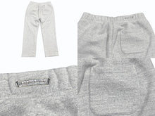 Load image into Gallery viewer, 極美品 CHROME HEARTS クロムハーツ Y NOT スウェットパンツ サイズL CHロゴパッチ スクロールラベルロゴ グレー 25SS 中古 4b005281
