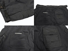 画像をギャラリービューアに読み込む, NIKE PEACEMINUSONE ナイキ ピースマイナスワン 刺繍 カーゴパンツ PMO-0229 コットン ポリエステル ブラック サイズS 美品 中古 4b005282