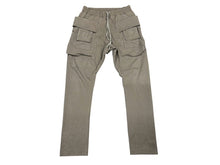 画像をギャラリービューアに読み込む, Rick Owens DRKSHDW リックオウエンス ダークシャドウ クリーチカーゴ ドローストリング パンツ グレー系 コットン DU02A3375 サイズS 良品 中古 4b005283