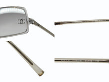 Load image into Gallery viewer, CHANEL シャネル クリアサングラス 5043-B c.660/6I サイズ55◻︎16 135 スクエア ココマーク ラインストーン 美品 中古 4b005288